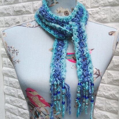 Boho Skinny Banana Scarf