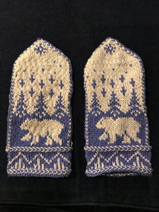 Lachie’s Polar Bear Mittens