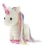 Rainbow Unicorn Nora Toy in Hoooked Eco Barbante - Downloadable PDF