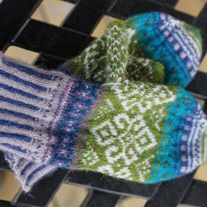 Fall's Hope Fair Isle Mittens