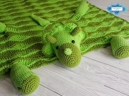 Dinosaur Baby Blanket