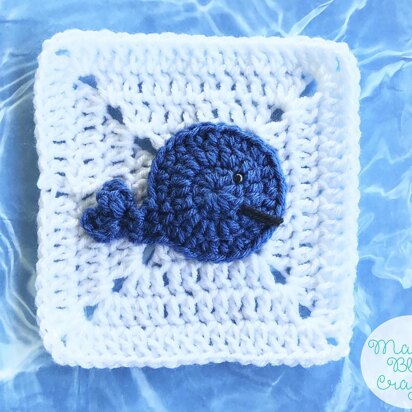 Whale Granny Square