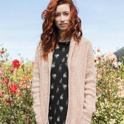 Astilbe Cardigan in Berroco Remix - Downloadable PDF