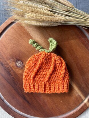 Pumpkin Spiral Hat