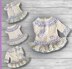 Lavender Child Dress and Cardigan