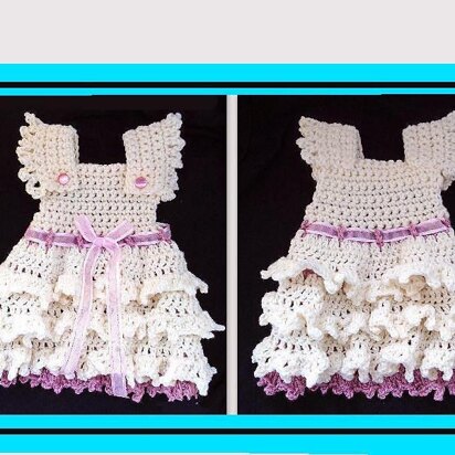 776 BABY GIRL RUFFLED DRESS