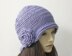 Large Flower Cloche Hat