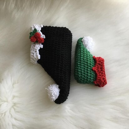 Elf Bootie & Hat Set N 336