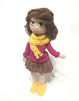 Sofy base doll + sweater outfit