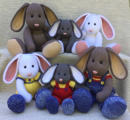 Plain & Fancy Bunny Family (ITR)