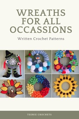 6 Crochet Wreath Patterns