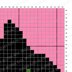 Halloween Black Cat Pink Pillow C2C CROCHET PATTERN 42x42 Squares
