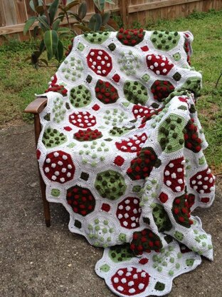 Lady Bug Picnic Afghan