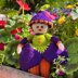 Crocus Flower Doll Knitting Pattern