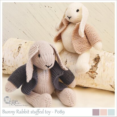 Bunny Rabbit  stuffed toy- P089