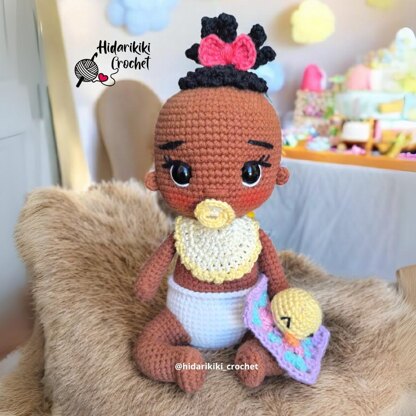 NEWBORN BABY amigurumi doll