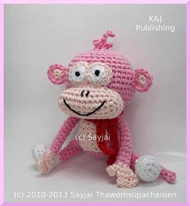 Cheeky Monkeys Amigurumi Crochet Pattern