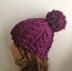 Super Chunky Twist Knit Cable Hat