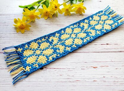 Ukraine Flower Bookmark