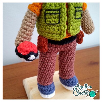 Brock Harrison from Pokemon Crochet Pattern