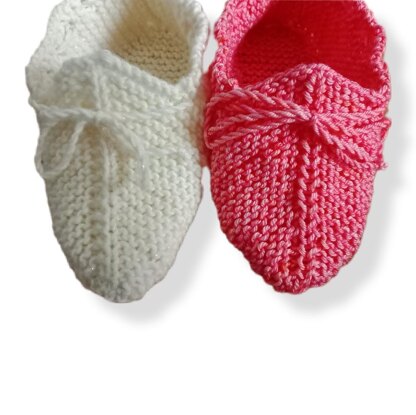 Garter Stitch Slippers