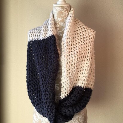 Rivulet Lace Infinity Wrap and Scarf
