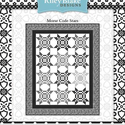 Riley Blake Morse Code Stars - Downloadable PDF