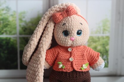 Plush Bunny Crochet Pattern
