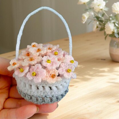 Cherry Blossom Basket