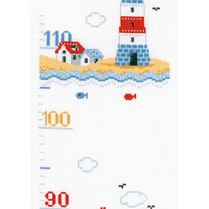 Vervaco Counted Cross Stitch Kit Boat Sailing Cross Stitch Kit - 18cm x 70cm (7.2in x 28in)