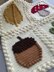 Crochet Mushroom, Acorn, Leaf Blanket