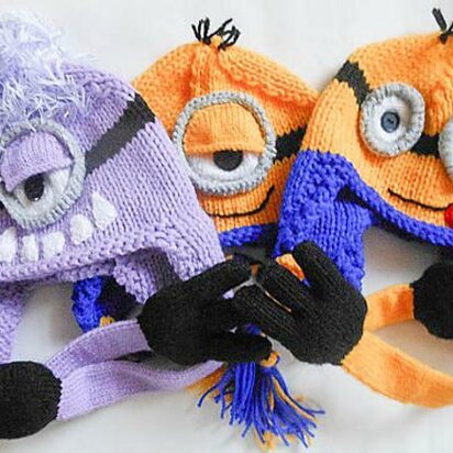 Funny Character Hat Knitted Version