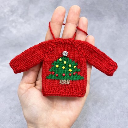 Mini Xmas Sweater Ornaments