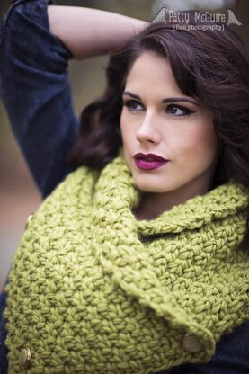 Easy Chunky Knit Neck Warmer/Cowl