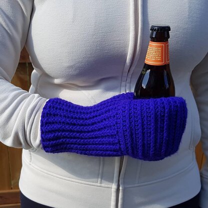 Bonfire Buddy Drink Cozy Mitten