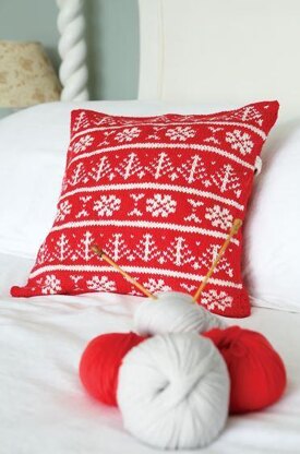 Winter Fairisle Cushion Cover