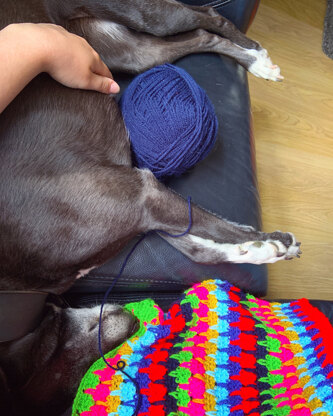 First time crocheting: Larksfoot Blanket