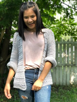 Bead Stitch Cardigan