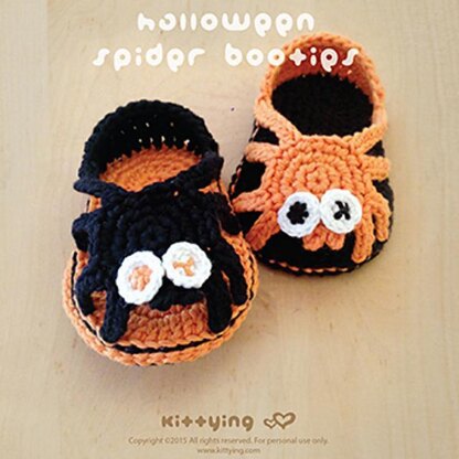 Halloween Spider Baby Sandals by Kittying