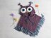Hooded Owl Poncho and Socks