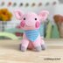 Francis the Pig Amigurumi Crochet Pattern