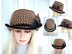 711 UNISEX FEDORA HAT, crochet pattern