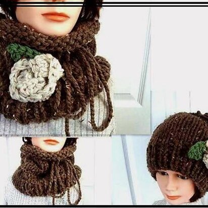 511 Convertible hat cowl knitting pattern