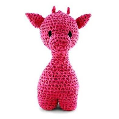 Giraffe Ziggy Toy in Hoooked RibbonXL - Downloadable PDF