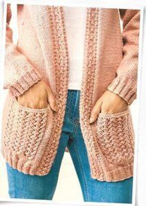 Lace Pocket Cardigan