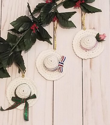 Suffragette Hat Ornaments