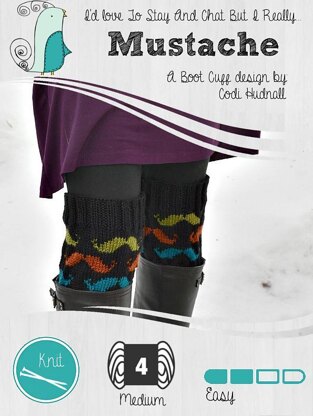 Mustache - The Boot Cuffs