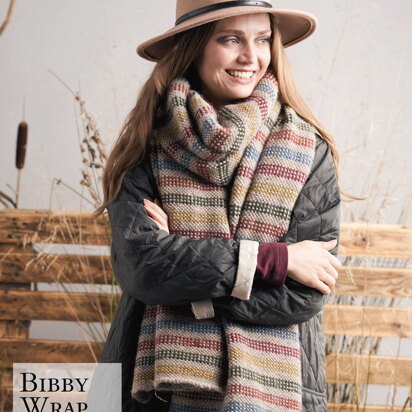 Bibby Wrap in Rowan Moordale - ZB297-00006-UK - Downloadable PDF