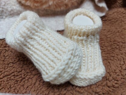 Warm Baby Booties