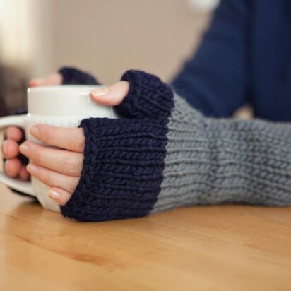 Colorblock Mittens